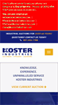 Mobile Screenshot of kosterindustries.com